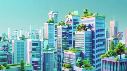 Elevating Urban Living, Smart Buildings Enhancing Resident Lives in Sustainable Cities