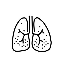 Respiratory therapy icon