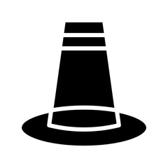 Dinner Hat Holiday Glyph Icon