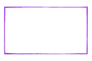 purple frame isolated on transparent background