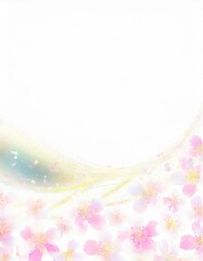 春、和風、メッセージカード