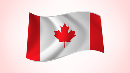 National Flag of Canada - Waving National Flag of Canada - Canada Flag