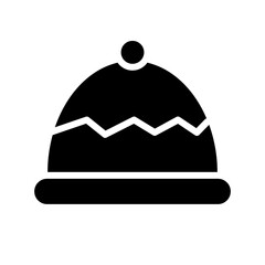 Hat Warm Winter Glyph Icon