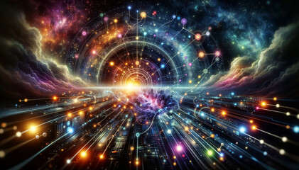 Cosmic Data Stream: Navigating the Digital Universe
