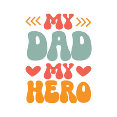 Father's Retro Svg Design Bundle.