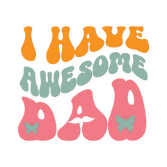 Father's Retro Svg Design Bundle.