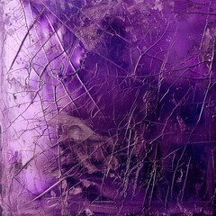 Scratched Purple foil texture