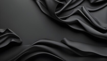 Obraz premium obscure elegant dark and light design for desktop background wallpaper, black, grey, deep theme