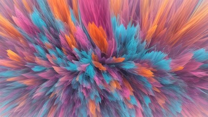 Obraz premium Abstract background with fuzzy peach color.
