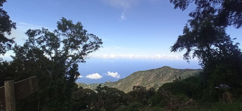 Caribbean Sea from higs