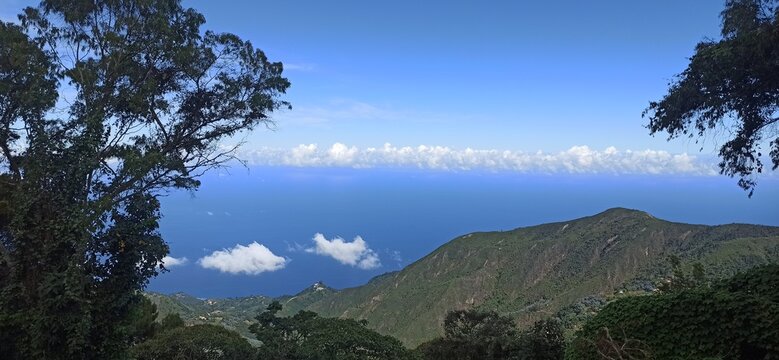 Caribbean Sea from higs
