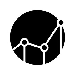 Analytics E Commerce Sales Glyph Icon