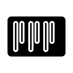 Barcode Code Tag Glyph Icon