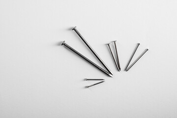 screws. Set of screws. Construction abstraction. Industrial background. Screws macro photo, screw background, steel screw, screw macro.