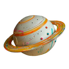 Fototapeta premium image of space and cosmic bodies. isolated. AI generated