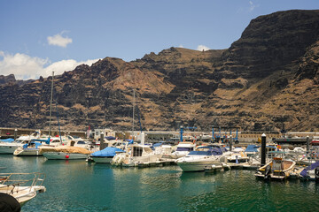 Fototapeta na wymiar Los Gigantes Cliff, Canary Islands, Tenerife, Spain