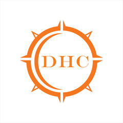 DHC letter design. DHC letter technology logo design on a white background. DHC Monogram logo design for entrepreneurs and businesses.