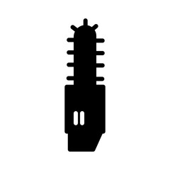 Gardening Power Saw Glyph Icon