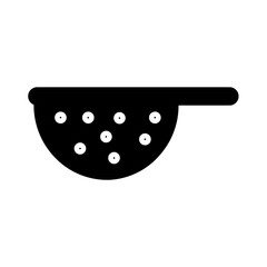 Colander Shop Tool Glyph Icon