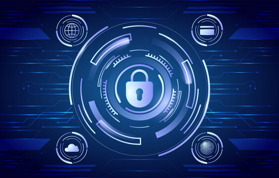 Cyber Security Awareness Technology Background