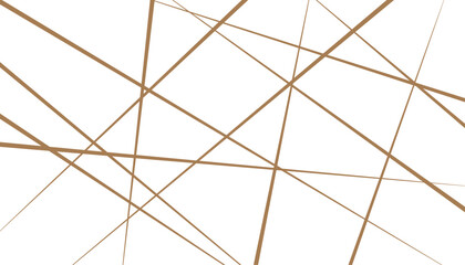 Brown random diagonal line background. Random chaotic lines abstract geometric pattern
