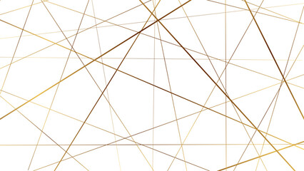 Obraz premium Brown random diagonal line background. Geometric ornament for designs and backgrounds. Vector illustration.