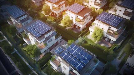 Solar panels, photovoltaic background