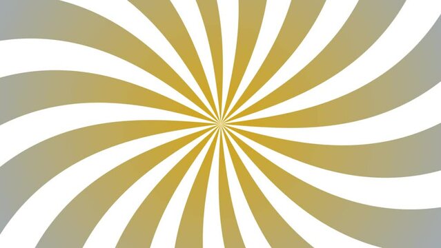 sunburst background with rays, retro sunburst background, golden and silver gradient Sunburst Stripes Animation Background, Seamless Loop, Retro 70s Inspired Swirl Motion Graphics.