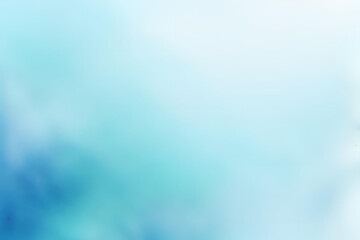 Abstract Gradient Smooth Blurred Watercolor Blue Background Image