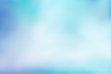 Abstract Gradient Smooth Blurred Watercolor Blue Background Image