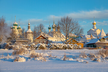 The historical center of Rostov the Great. Yaroslavl region. The Golden Ring of Russia