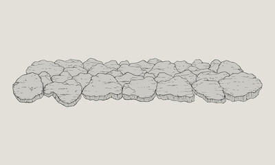 Rock zone illustration