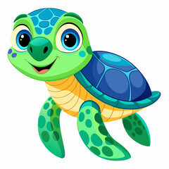Fototapeta premium turtle cartoon
