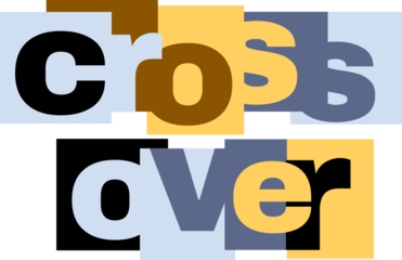 colorful christian t-shirt concept with geometrical shapes