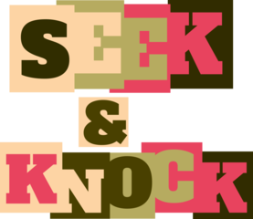 typography -colorful christian bible title 