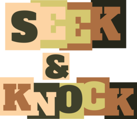 typography -colorful christian bible title 