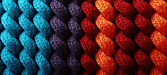 Knitted wool texture background