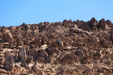 Fototapeta na wymiar Anti-Atlas mountains in Morocco