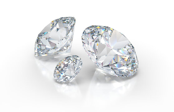 Three diamonds