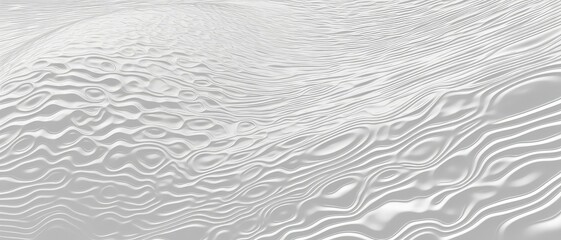 Obraz premium Transparent calm water surface texture with bubbles. water waves in the sun