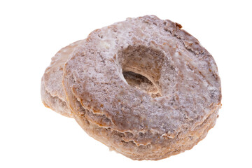 spanish shortbread isolated