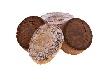 spanish shortbread isolated