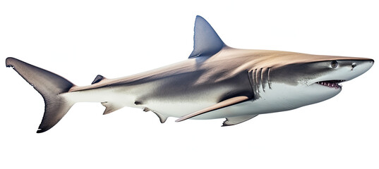 Fototapeta premium Shark isolated on white background