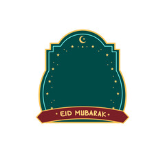 Islamic Window, Eid Mubarak