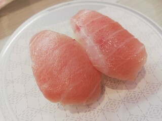 マグロの大トロの握り寿司