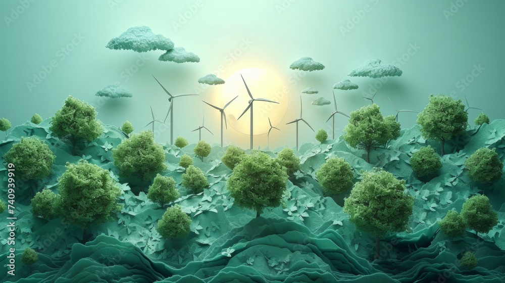 Poster an alternative to electricity, an alternative to sustainable resources, and a source of renewable en