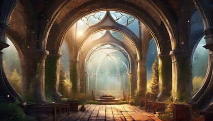 Obraz premium fairytale castle