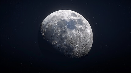 Obraz na płótnie Canvas Full moon night background