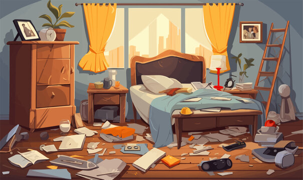 Messy Room Vector Images – Browse 10,563 Stock Photos, Vectors, and ...