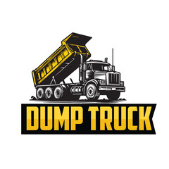 Dump Truck Logo © sam